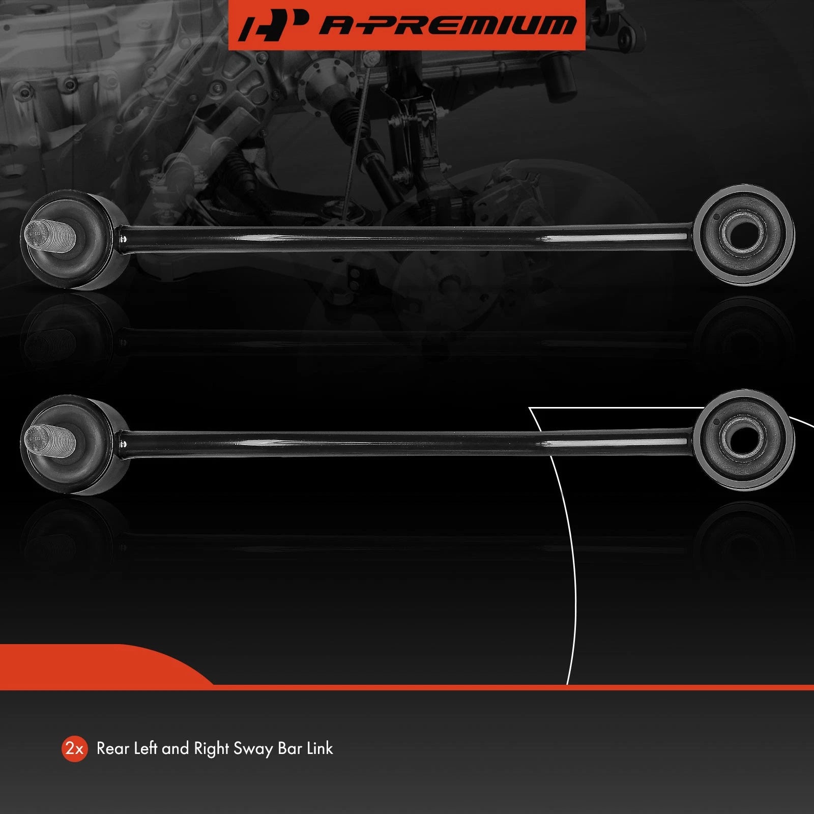 2X Rear Side Sway Bar Link for Ford Explorer Sport Trac (2001–2005)