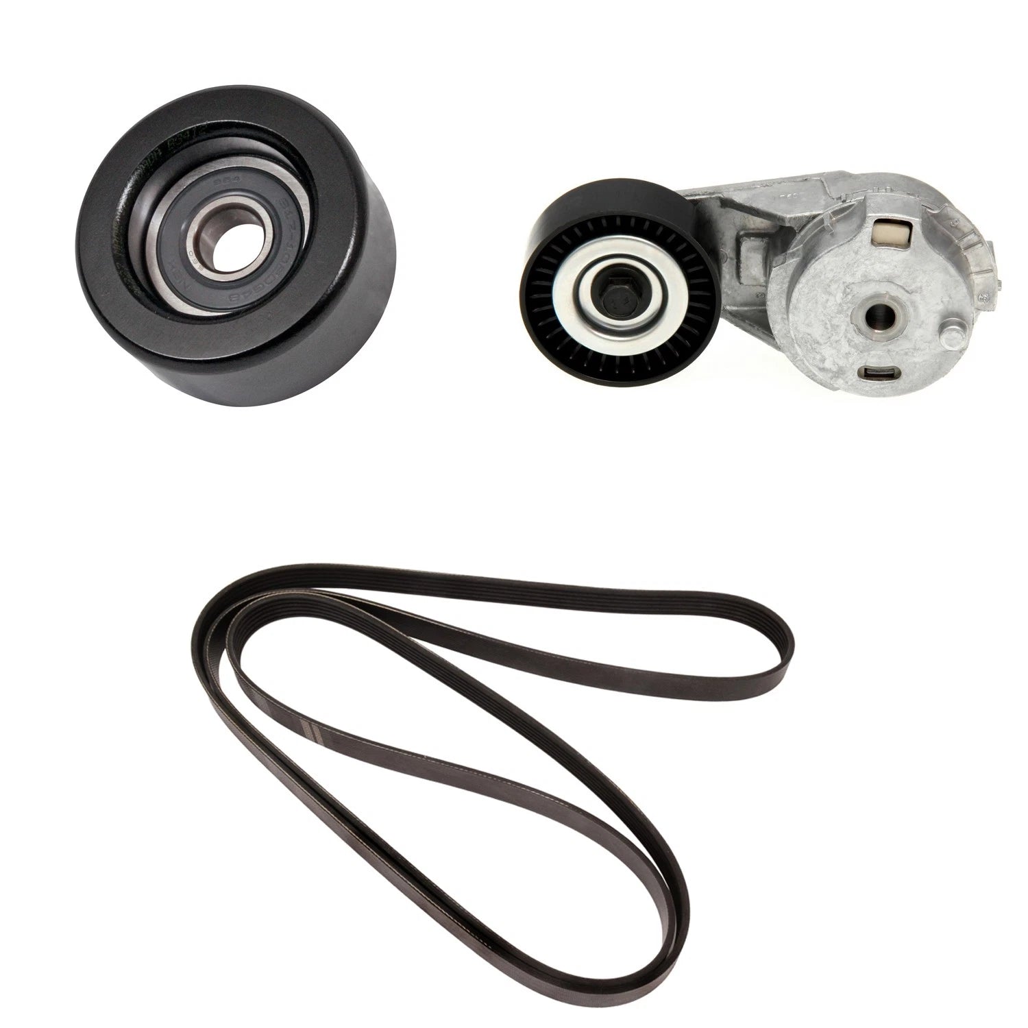 Accessory Drive Belts Kit for Chevrolet GMC Oldsmobile 4.2L L6 (2002–2009)
