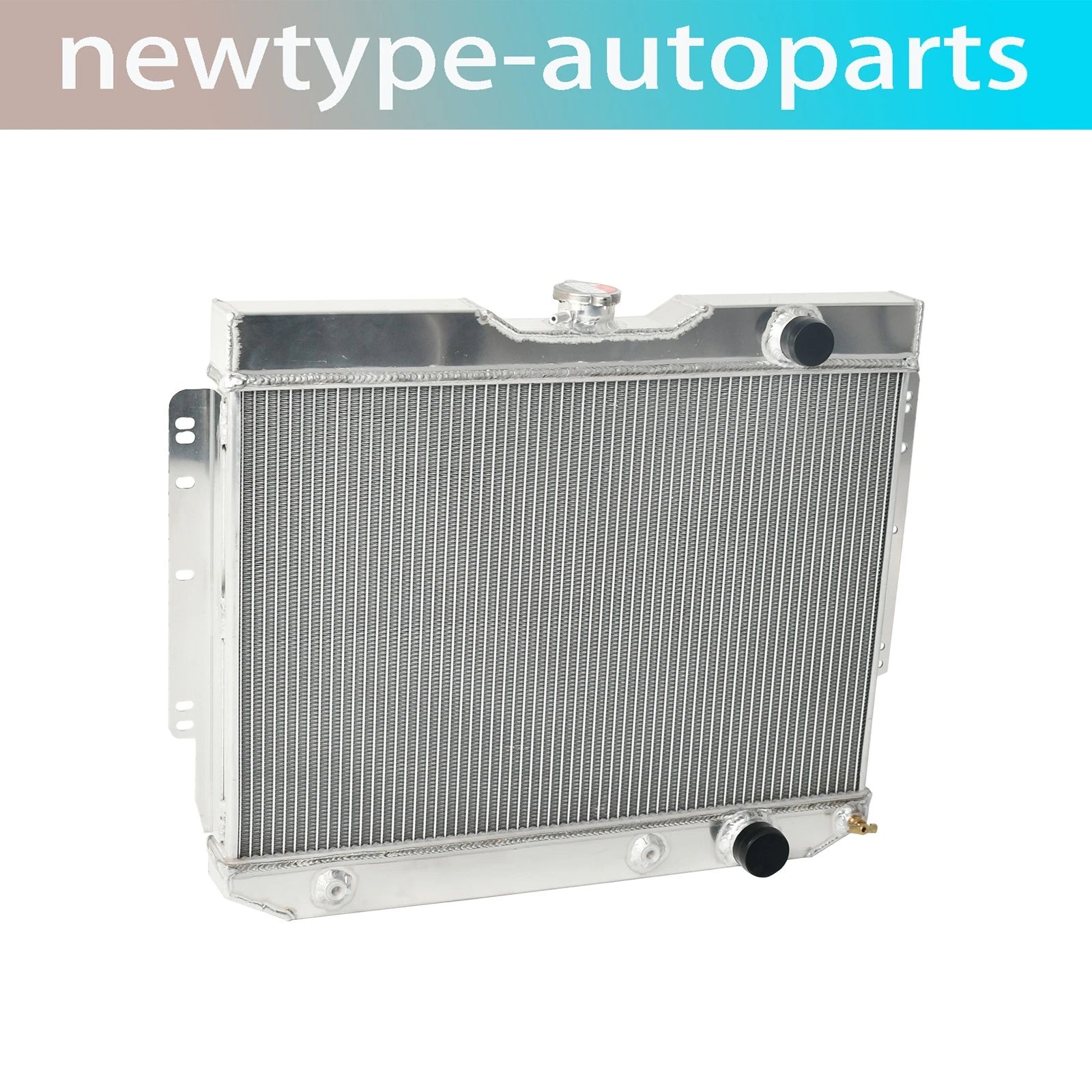 3 Rows Aluminum Radiator for Chevy Impala/El Camino (1959–1963) & Bel Air (1960–1965)