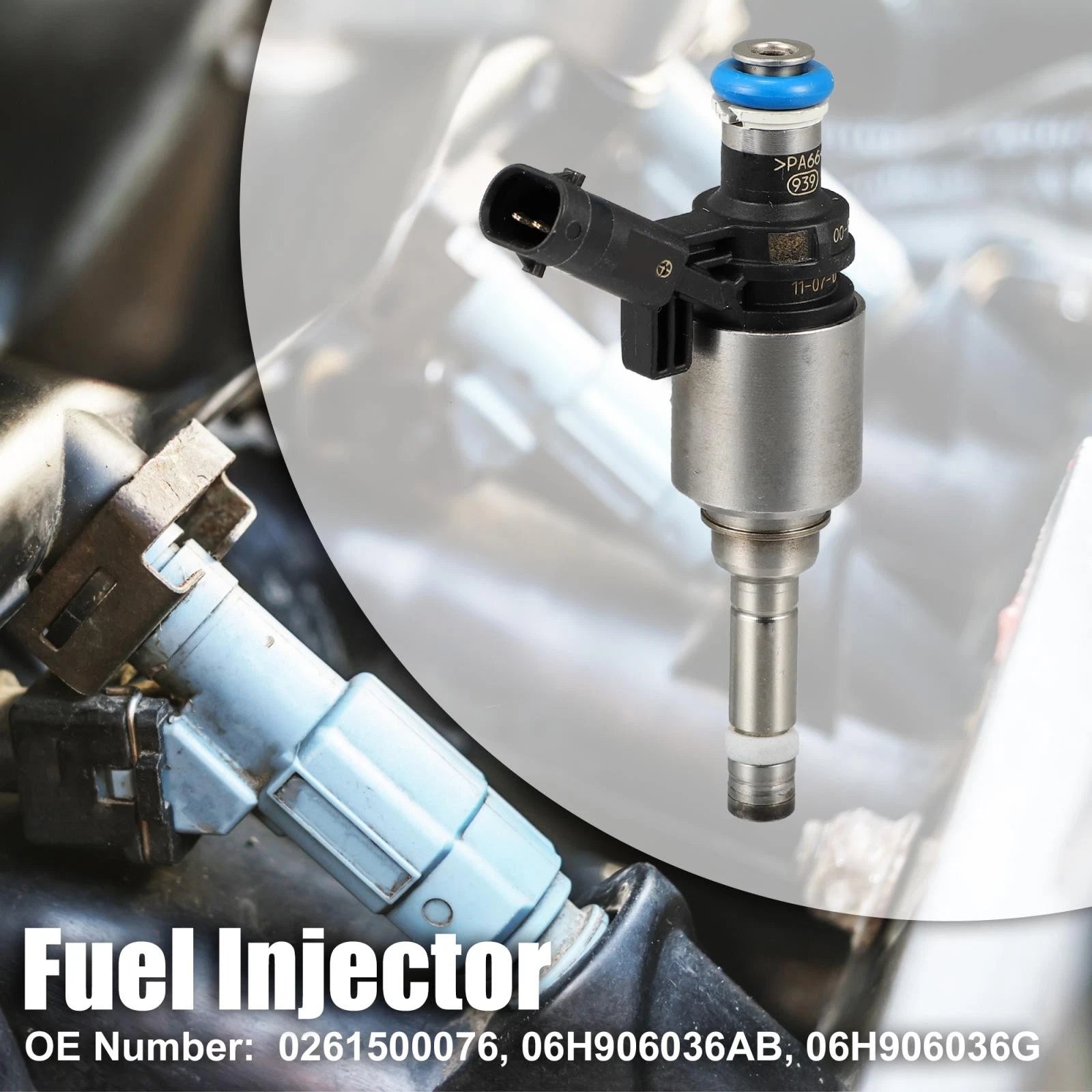 Fuel Injector 0261500076 06H906036AB 06H906036G for Audi A4 2.0 TFSI (2009–2015)
