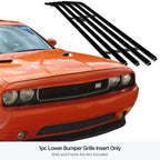 Stainless Black Billet Grille Insert for Dodge Challenger (2011-2014)
