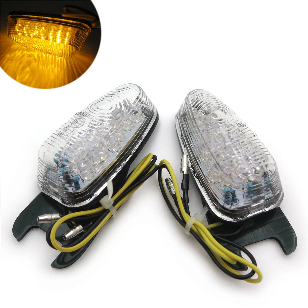 Universal Amber LED Turn Signal Light Indicator for Motorcycle