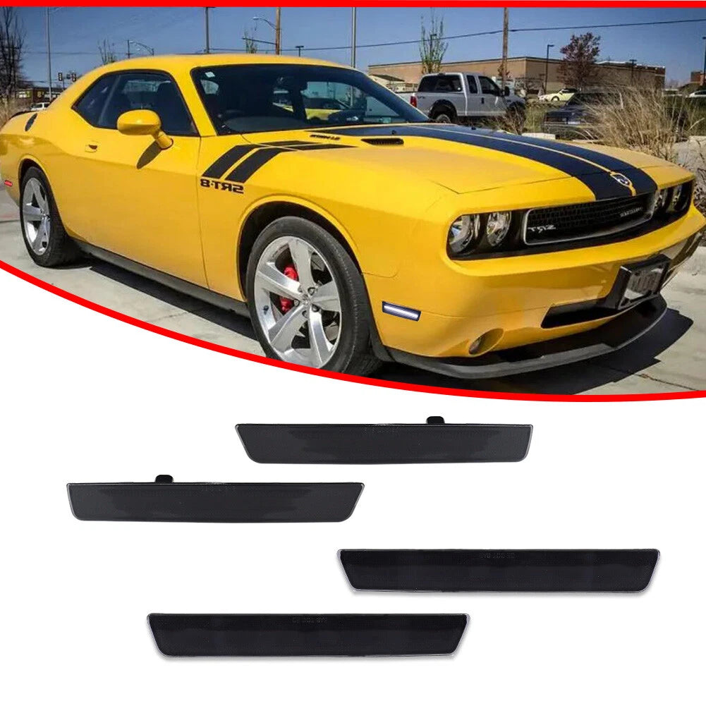 LED Front & Rear Side Marker Lights for Dodge Challenger (2015–2023)