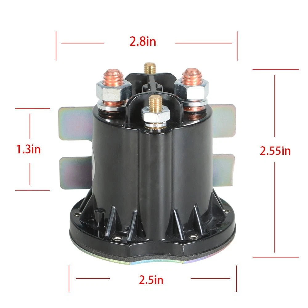 48 Volt 4 Terminal Solenoid for EZgo TXT Golf Cart (2010–Present)