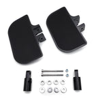 Black Floorboards for Harley Dyna Fat Bob/Low Rider/Street Bob/Super Glide (2006–2023)