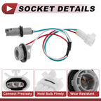 Headlight Light Socket Wiring for Toyota 4Runner (2006–2009) No. 8112535440