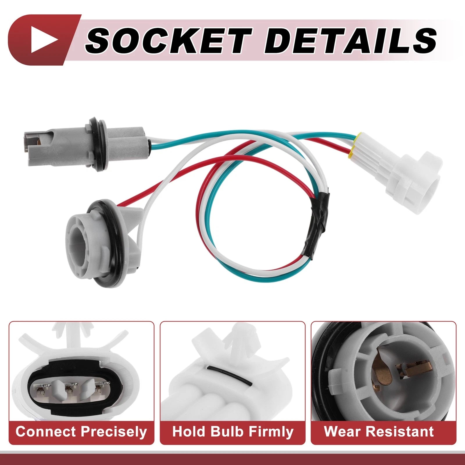 Headlight Light Socket Wiring for Toyota 4Runner (2006–2009) No. 8112535440