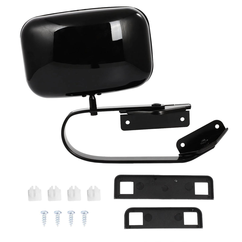 1pc Manual Steel Side Mirror for Ford F100 F150 F250 F350 F450 (1980–1996)