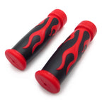 7/8" Red Fire Hand Grips for Honda CBR 600 F3 F4i (1995–2006)