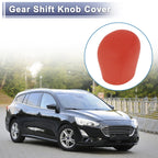 1 Pc Gear Shift Knob Cover Red Silicone for Ford C-Max (2007–2021)