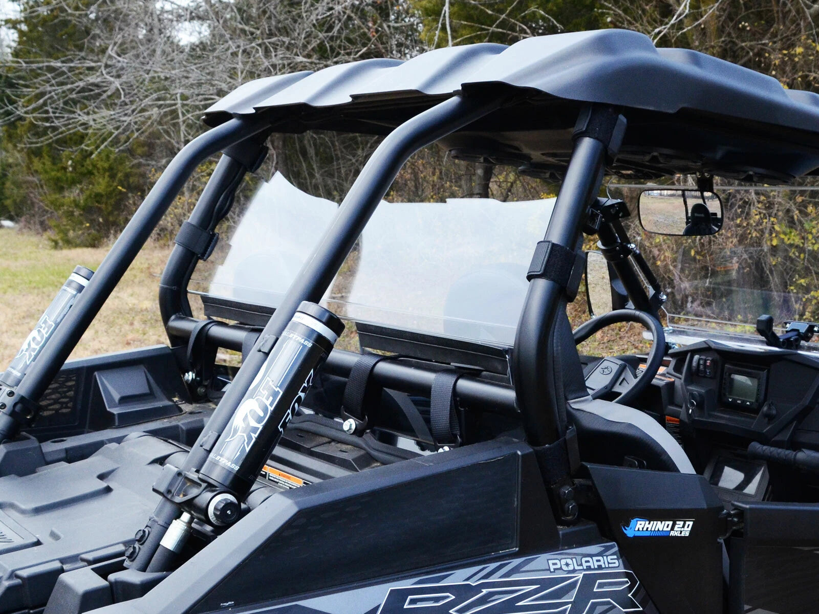 Clear Rear Windshield for Polaris RZR XP Turbo / XP 4 Turbo (2016–2021)