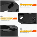2.5" Leveling Front Strut Top Mount Lift Spacer for Titan/Armada (2004–2022)