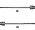 Set of 2 Front Inner Steering Tie Rod Ends for Buick Cadillac Chevy (Moog)