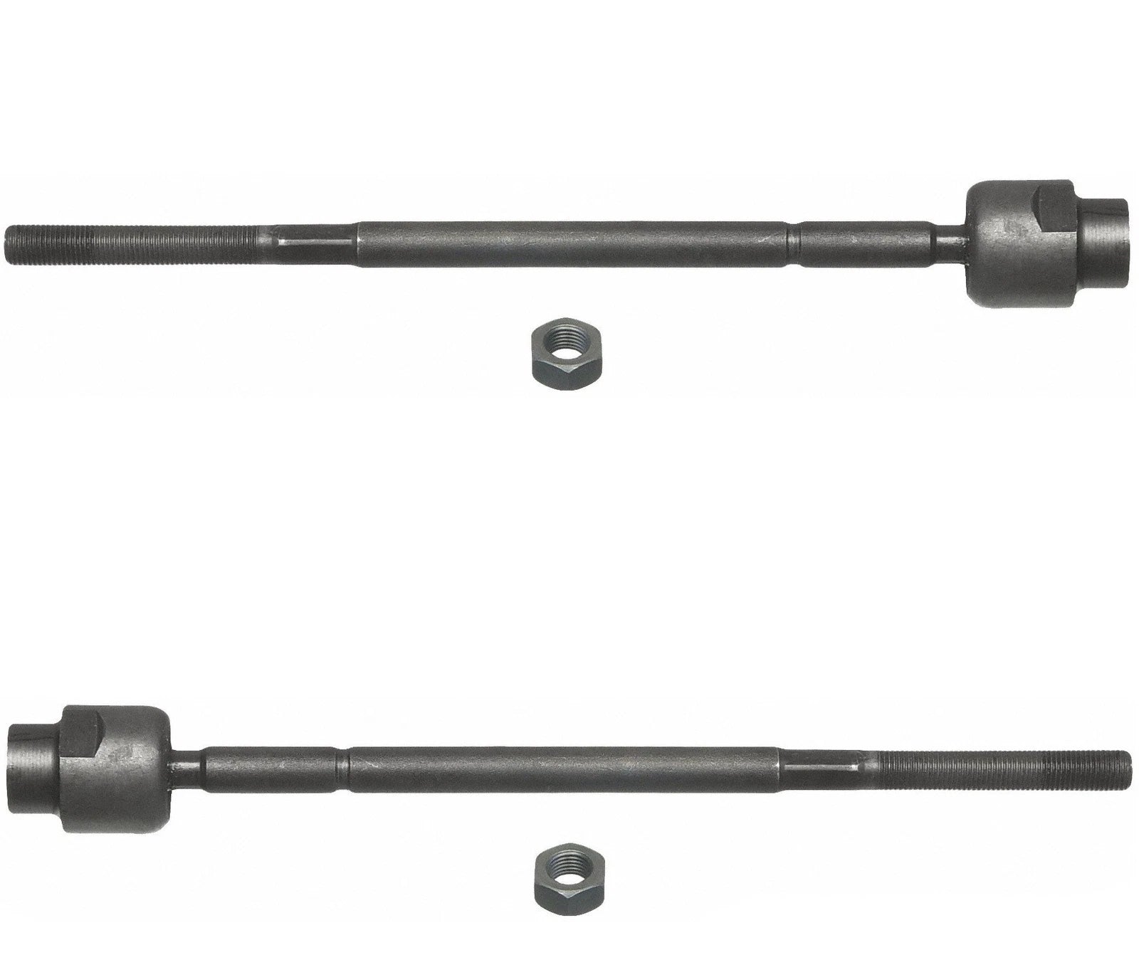 Set of 2 Front Inner Steering Tie Rod Ends for Buick Cadillac Chevy (Moog)
