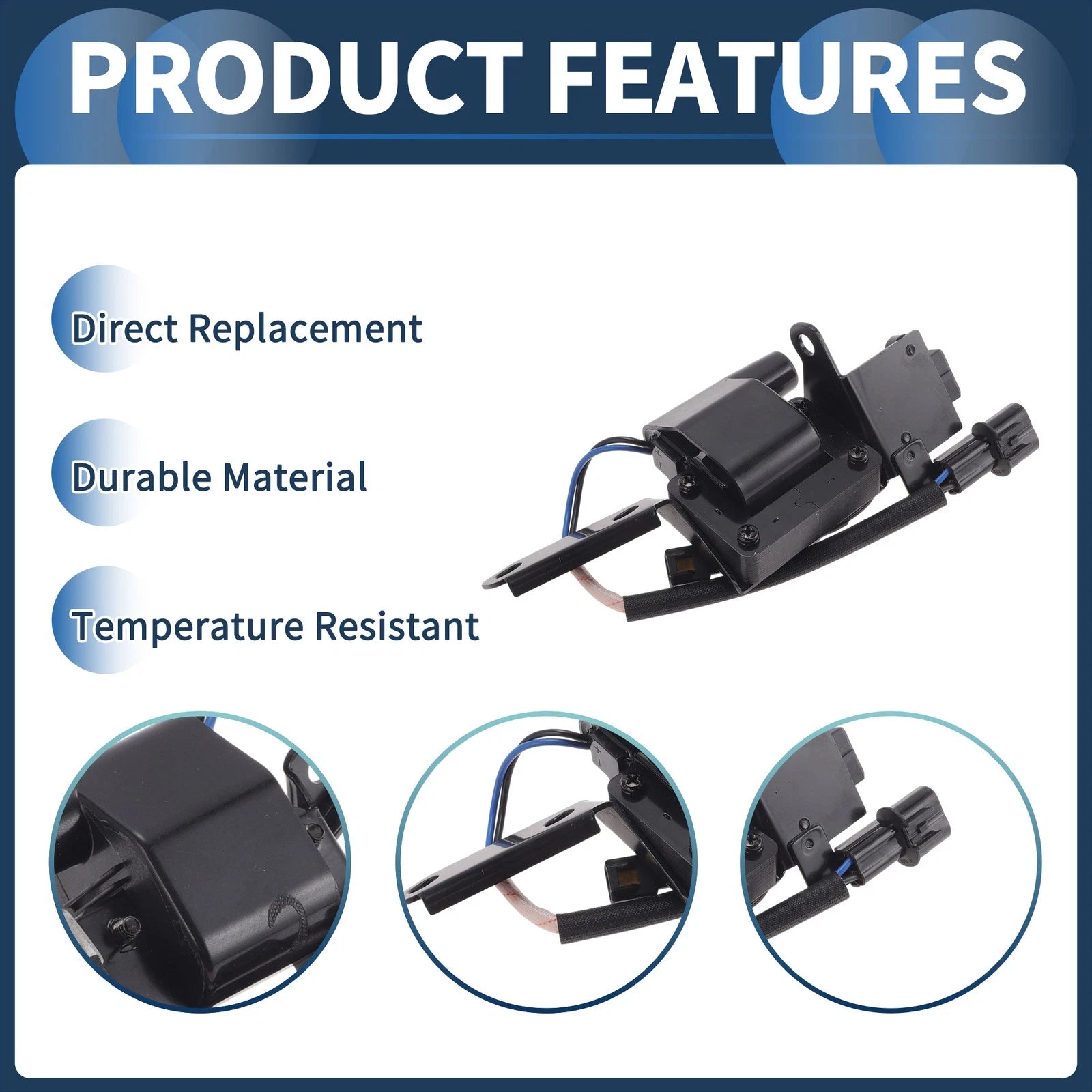 Ignition Coil Pack No.2730102502 for Hyundai Atos (1998–2000)