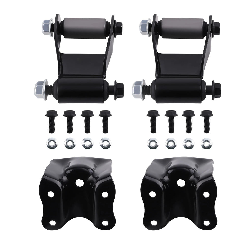 Set of 2 Heavy Duty Leaf Spring Shackles for F-Series F150/F250/Bronco (722101)