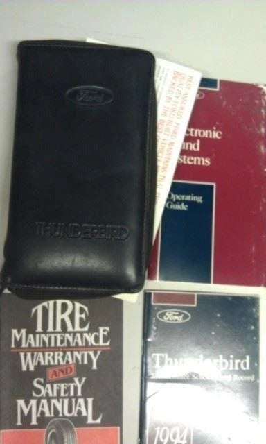 Owners Manual Collection for Thunderbird (1994)