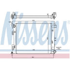Replacement Plastic/Aluminum Radiator (See compatibility Chart)
