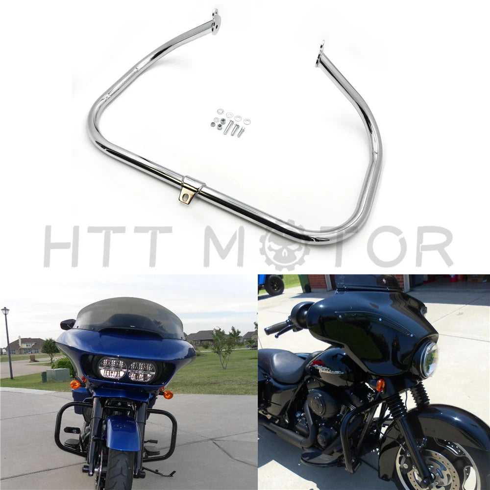 Engine Guard Crash Bar for Harley Touring Road King Street Glide (2009–2020)