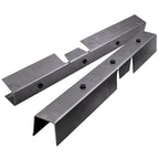 Set of 2 Rust Repair Frame Center Skid Plates for Jeep Wrangler YJ (1987–1995)