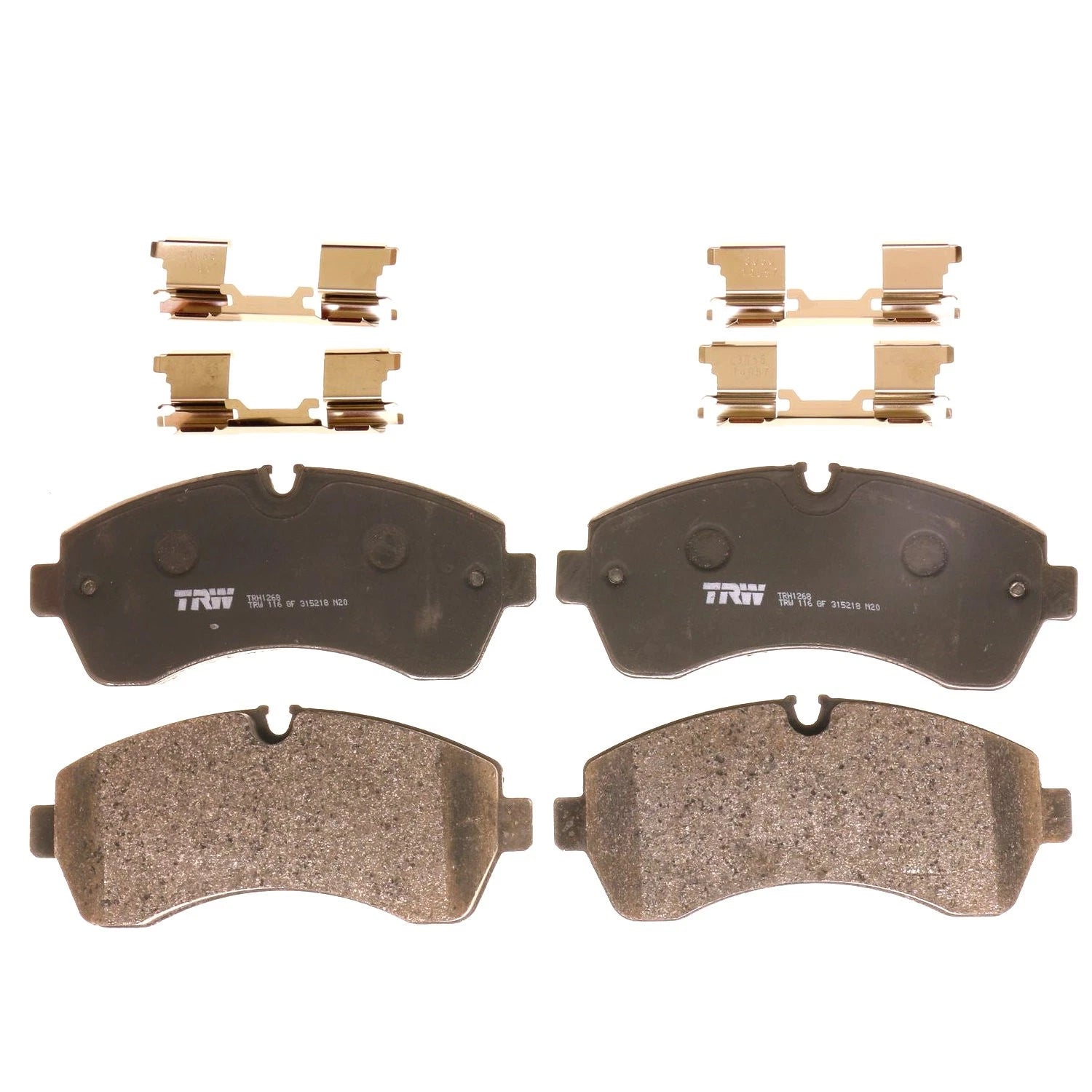 Disc Brake Pad Set for Mercedes-Benz Sprinter 3500 (2010–2019)