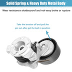 Belt Tensioner Pulley No. 11287505224 for BMW 545i (2004–2011)