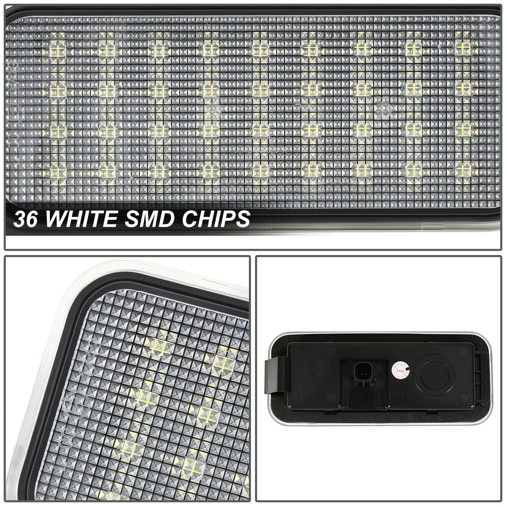 LED Bed Cargo Lights for Toyota Tacoma (2020–2023) - Black/Clear Pair