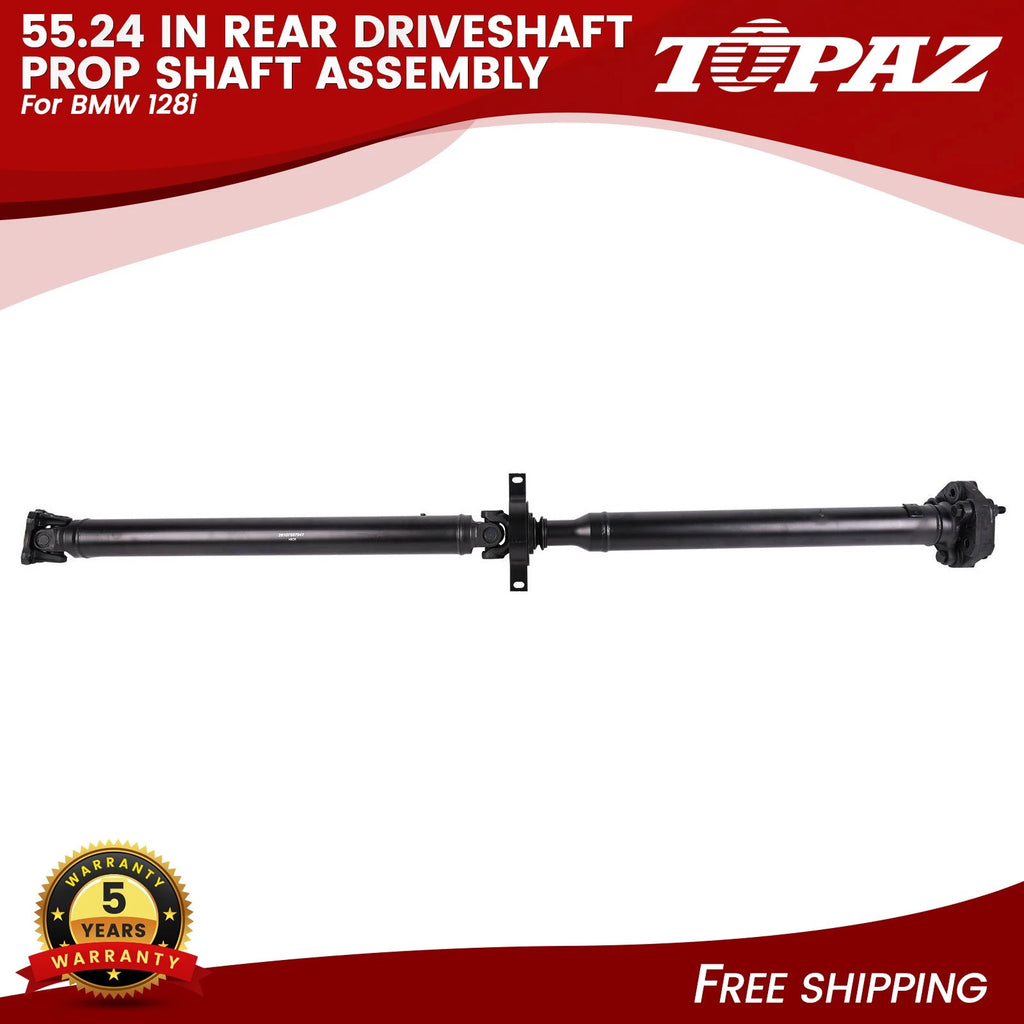 Rear Driveshaft Prop Shaft Assembly for BMW 128i (2008–2013)
