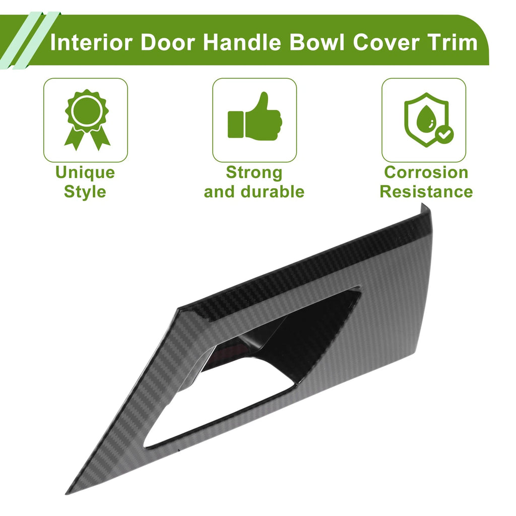Interior Door Handle Bowl Cover Trim for Mitsubishi Outlander (2014–2021)