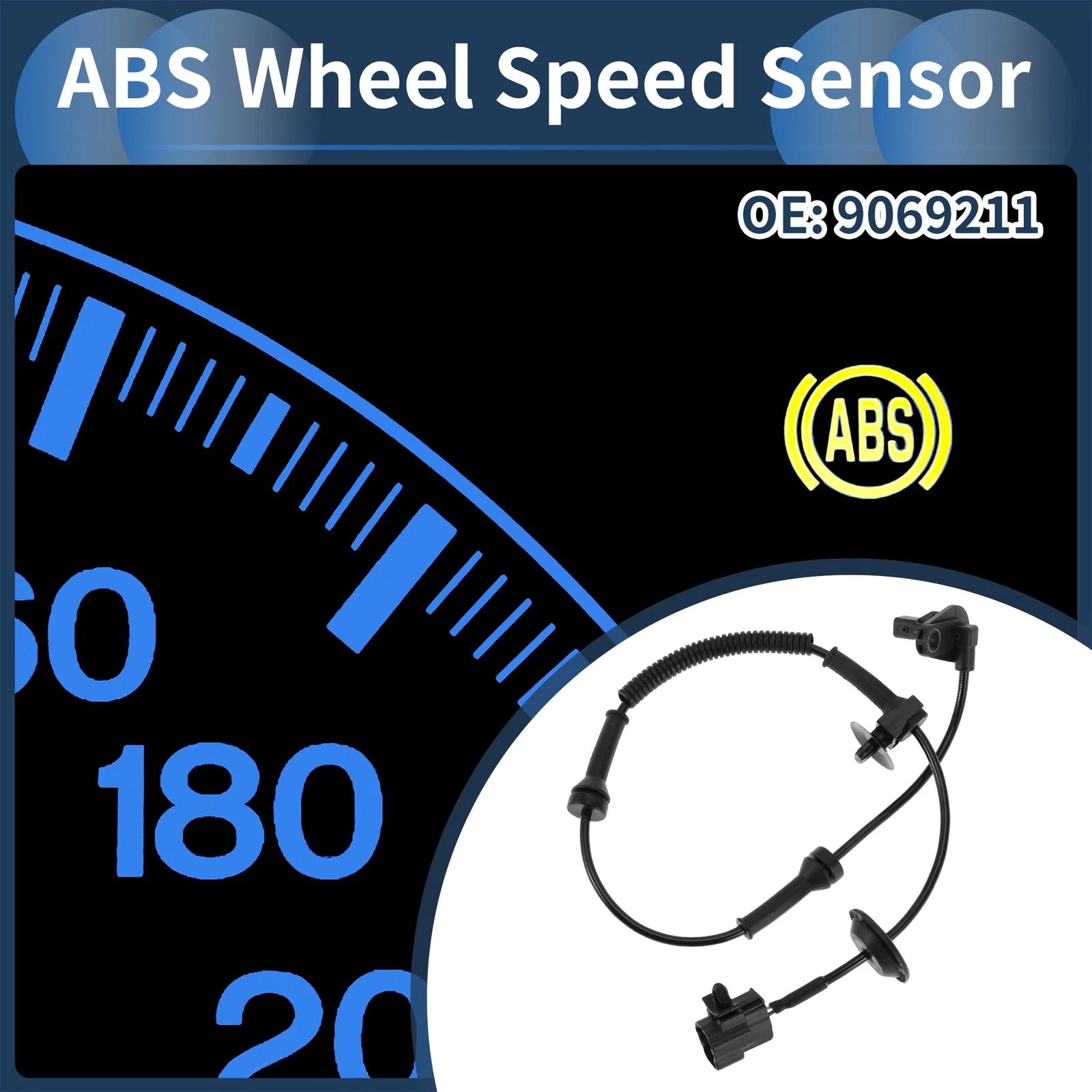 ABS Wheel Speed Sensor No. 9069211 for Chevrolet Sail (2005–2015)