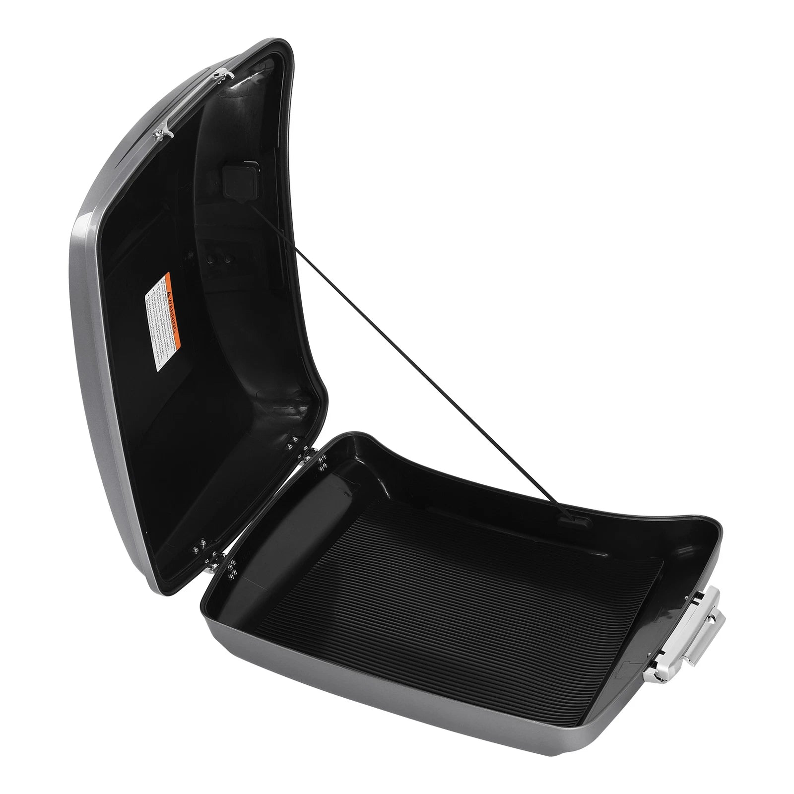 Razor Trunk for Harley Touring (2014–2024) Dark Platinum Pinstripe