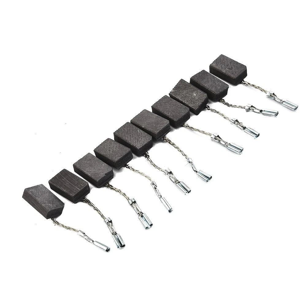 10pcs Carbon Brushes for WQ 1400/WQ 1000 Angle Grinder