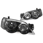 Headlights LH+RH Set for Ford Falcon BA BF XR6 XR8 (2003-2008)