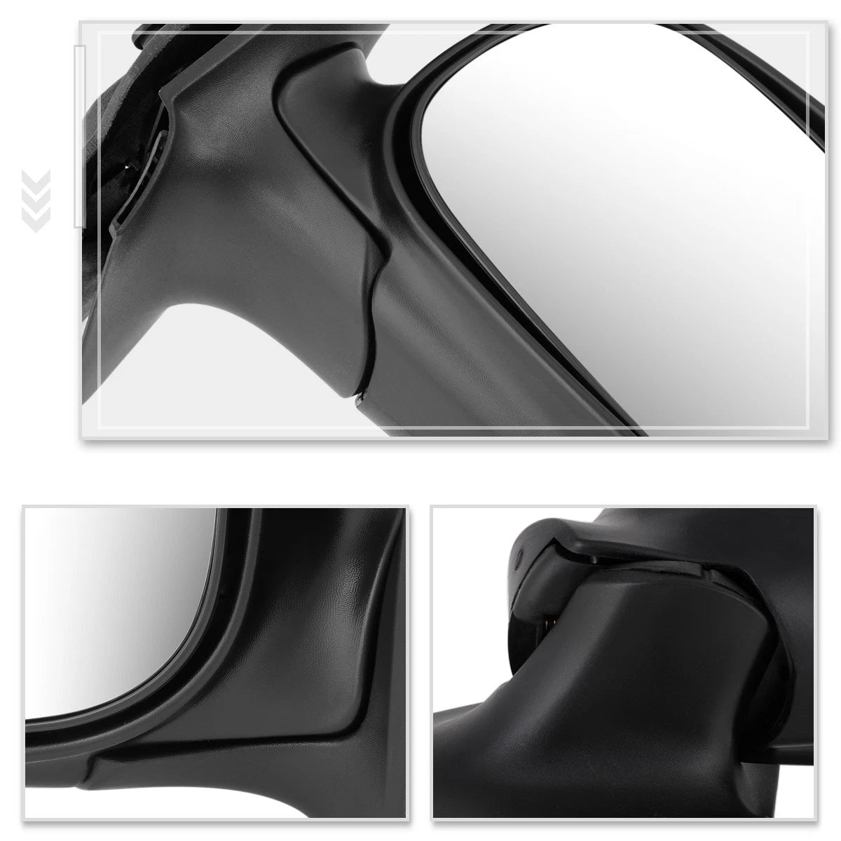 Right Side Projector Headlight for Buick Encore (2013–2016) Chrome Housing