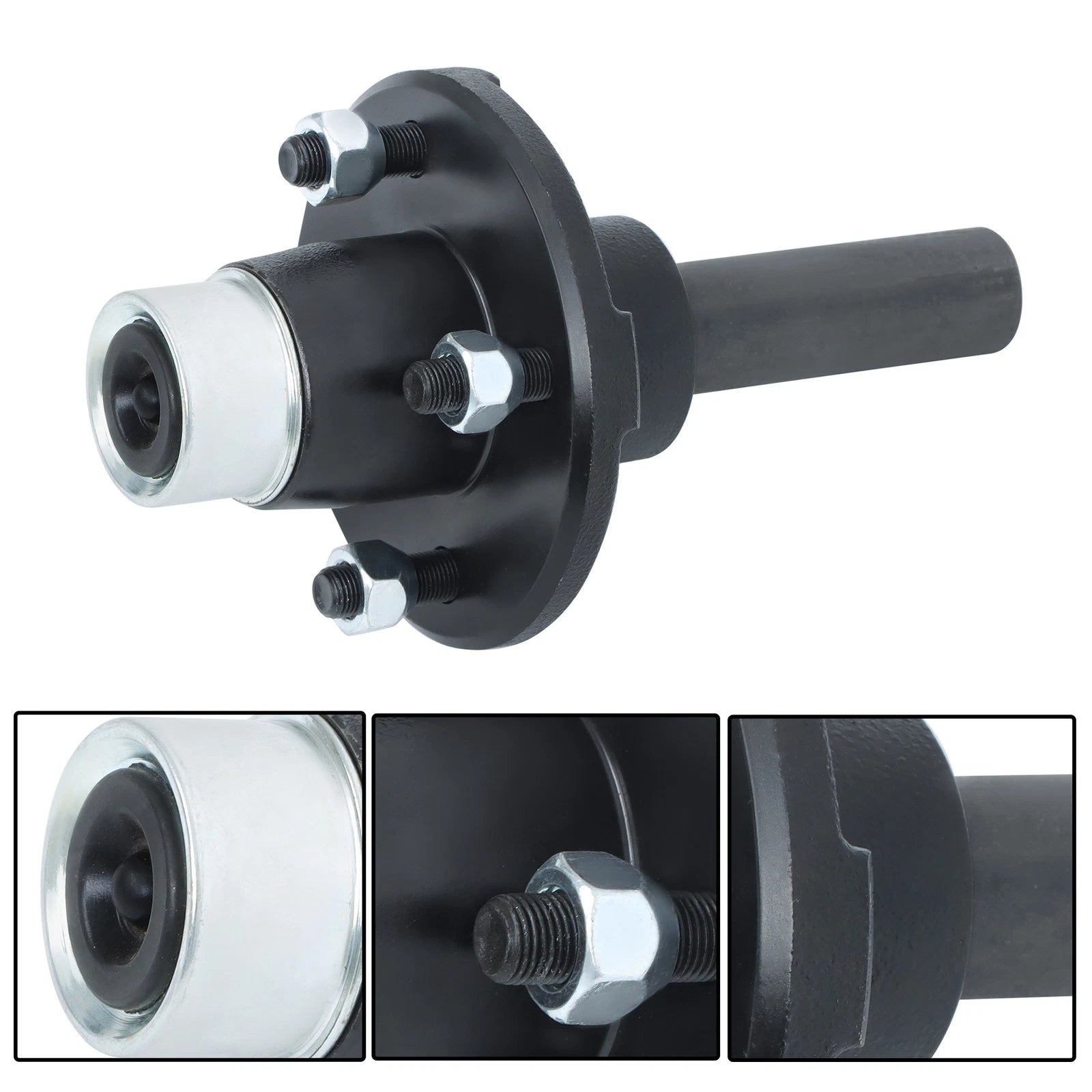 8pc Trailer Axle Kit for 2000 lb Trailer (Year Unspecified)
