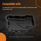 Lower Engine Oil Pan for Mitsubishi Lancer L4 2.0L (2004–2007) Steel