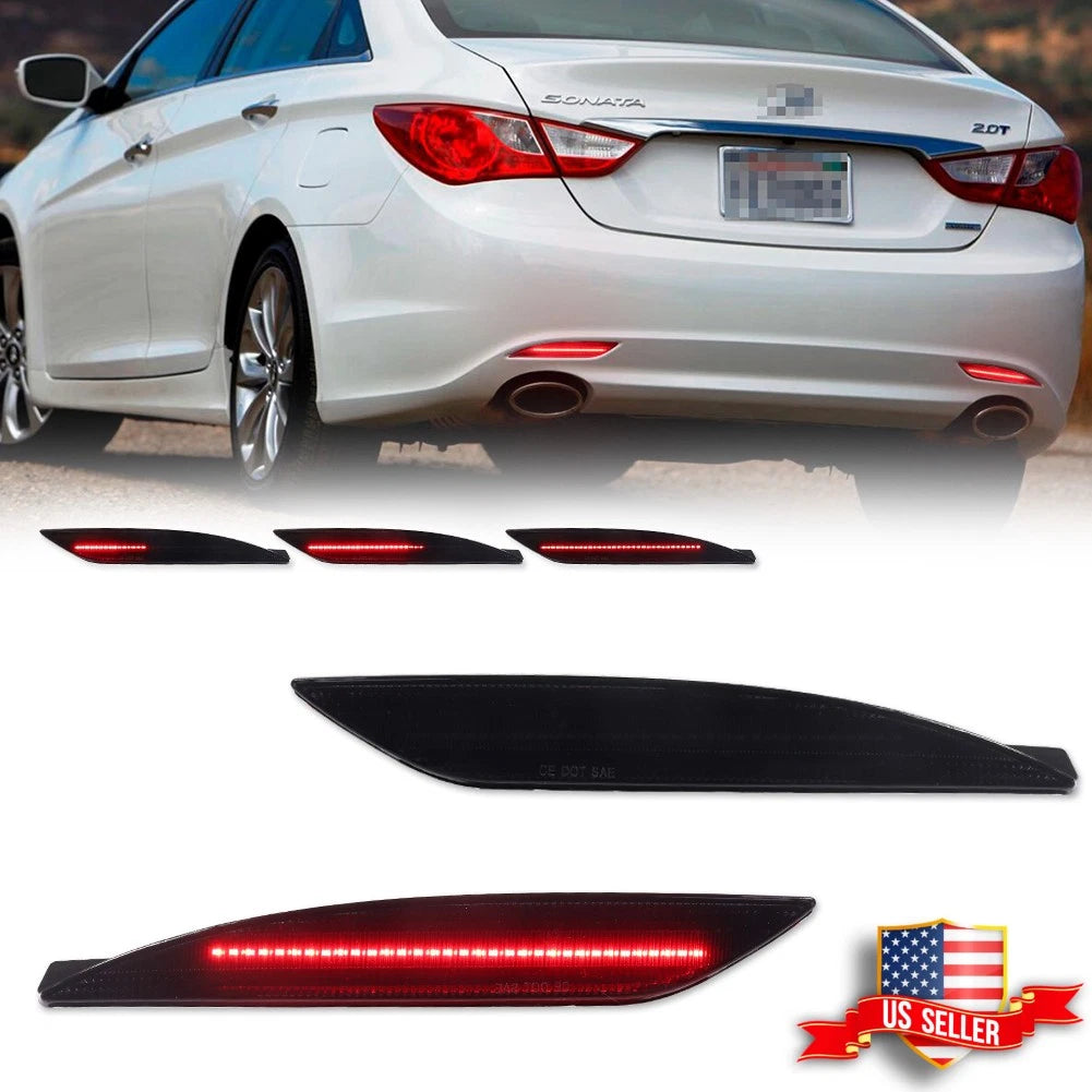 LED Rear Bumper Reflector for Hyundai Sonata (2011–2014)
