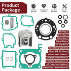 54mm STD Piston & Gaskets Top End Rebuild Kit for Honda CR125R (2003–2004)