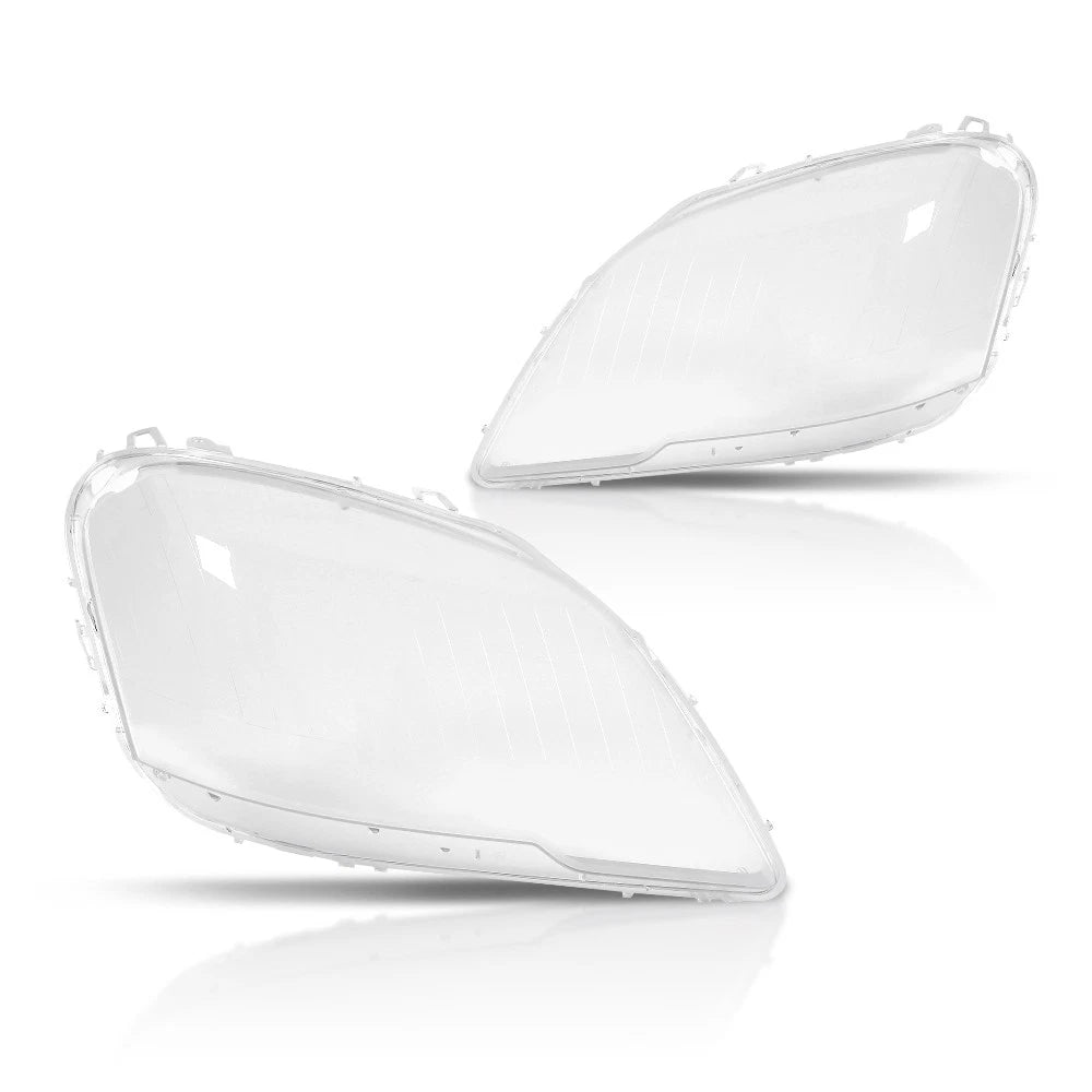 Headlight Replacement Lens for Mercedes Benz ML350 (2009–2011) Left + Right