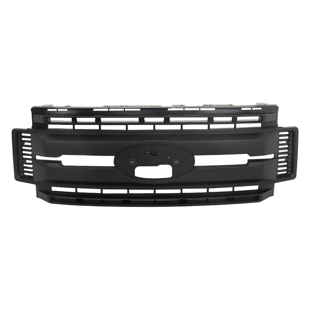 Front Upper Grille Replacement for Ford F-250 F-350 (2017–2019) Matte Black