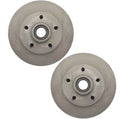 Set of 2 Front C-Tek Brake Disc Rotors for