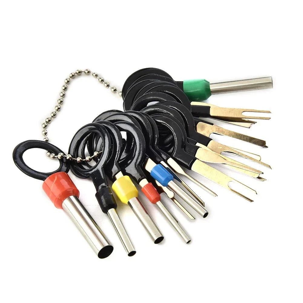 41x Terminal Removal Tools Auto Electrical Wiring Crimp Connector Pin Extractor