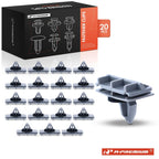 20Pcs Nylon Fender Flare Moulding Retainer Clips for Jeep