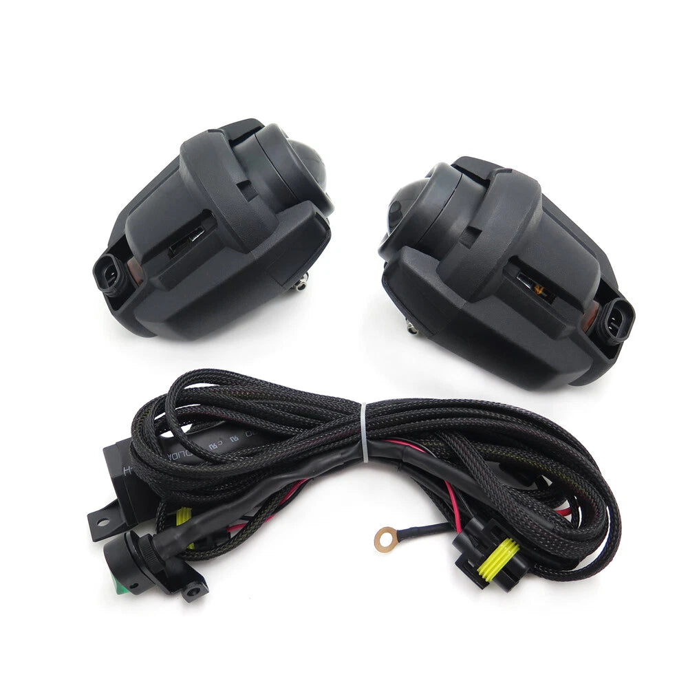 1 Pair Headlight Fog Light for BMW K1600 R1200GS ADV (2010–2023)