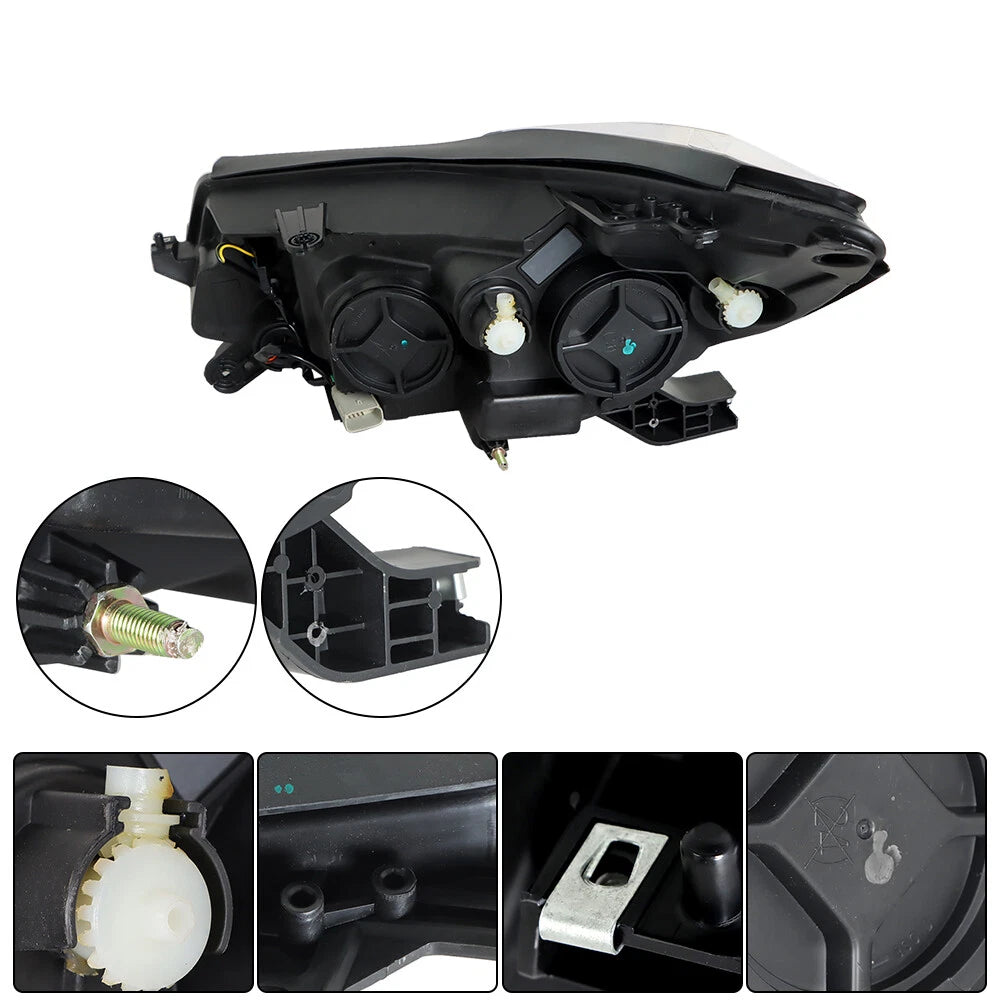 Right Side Headlight Chrome Halogen for Chevrolet Trax (2017–2019)