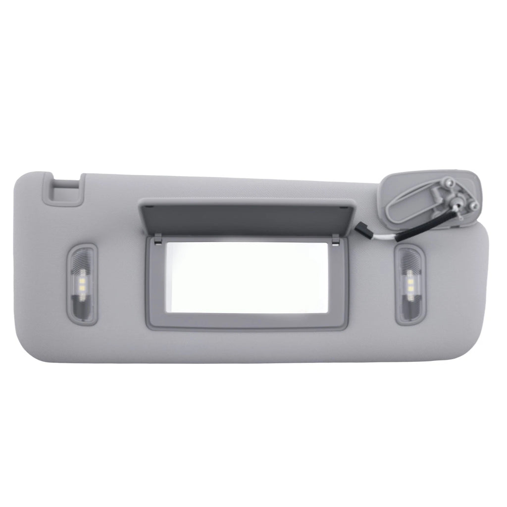 Right Gray Sun Visor with Light for Chevrolet Suburban (2015-2019)