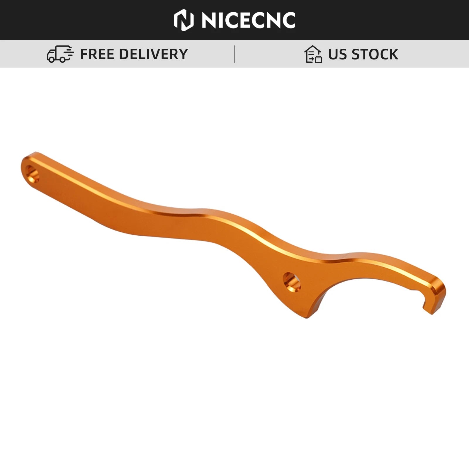 Rear Shock Spanner Wrench for KTM 125 250 350 450 SX/SX-F/XC/XC-F (2016–2022)