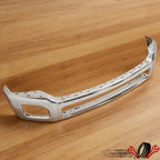 Chrome Front Bumper for Ford F250 F350 Super Duty (2011–2016) w/ Fog Light Hole