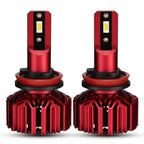H11 LED Headlight Bulbs 2X 60W 10000LM Kit High Low Beam 6000K