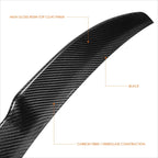Real Carbon Fiber V-Style Duck Bill Spoiler for BMW X4 (2015–2017)